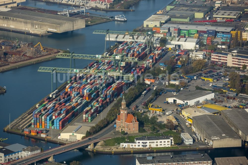 Luftbild Dortmund - Containerterminal in Dortmund im Bundesland Nordrhein-Westfalen