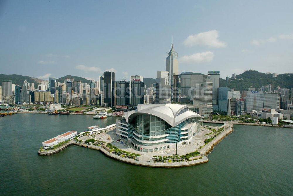 Luftbild Hong Kong - Convention center HongKong