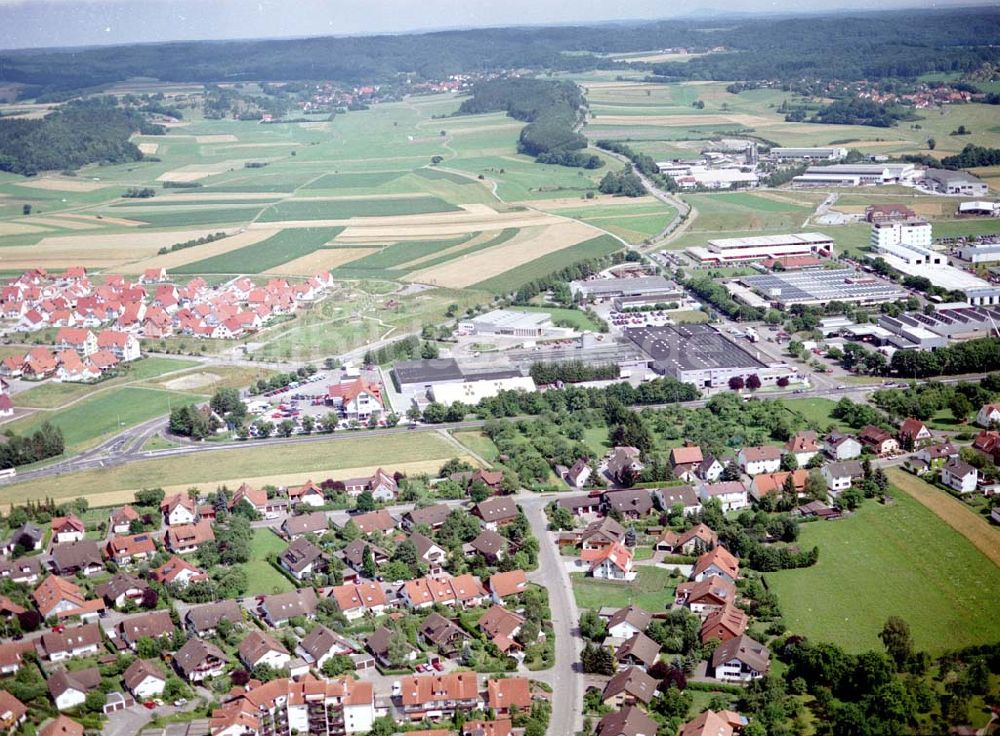 Crailsheim aus der Vogelperspektive: Crailsheim