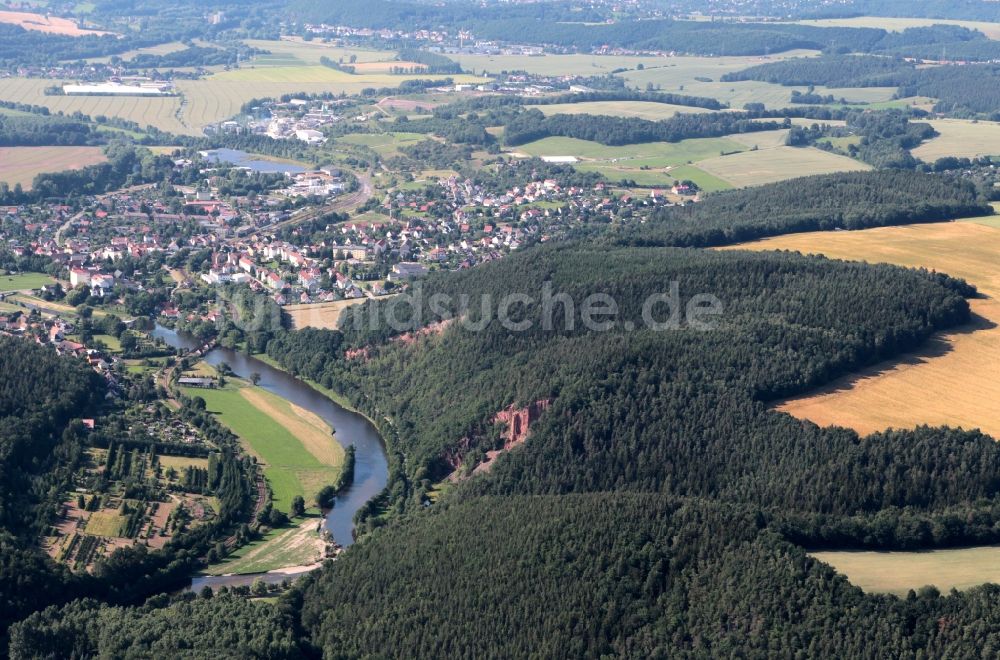 Cronschwitz von oben - Cronschwitz im Bundesland Thüringen