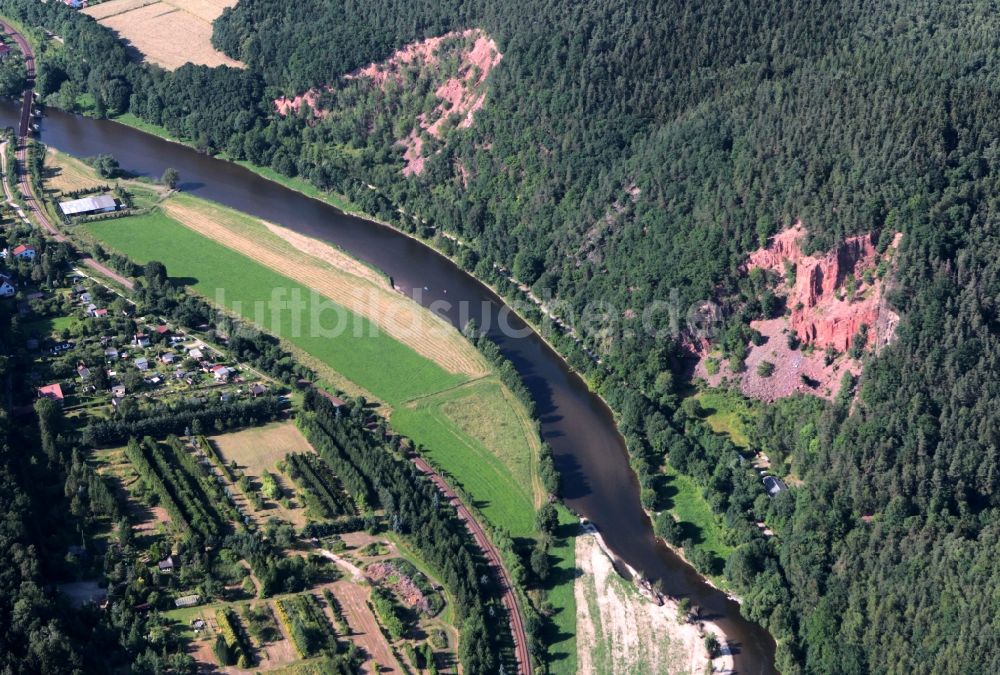 Cronschwitz aus der Vogelperspektive: Cronschwitz im Bundesland Thüringen