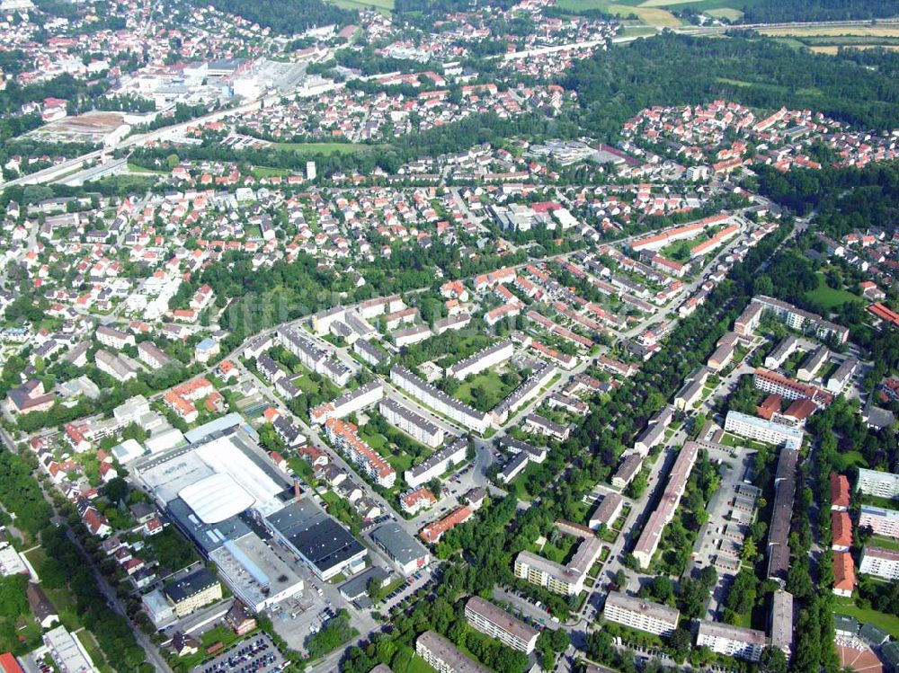 Luftbild Dachau - Dachau - Stadtzentrum