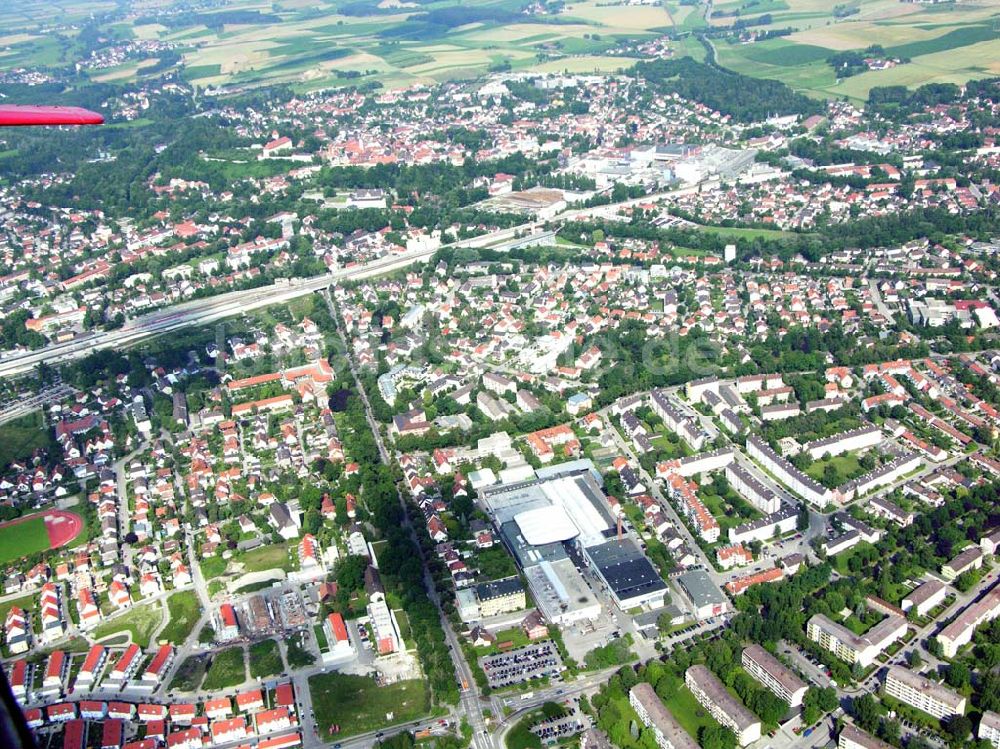 Luftaufnahme Dachau - Dachau - Stadtzentrum