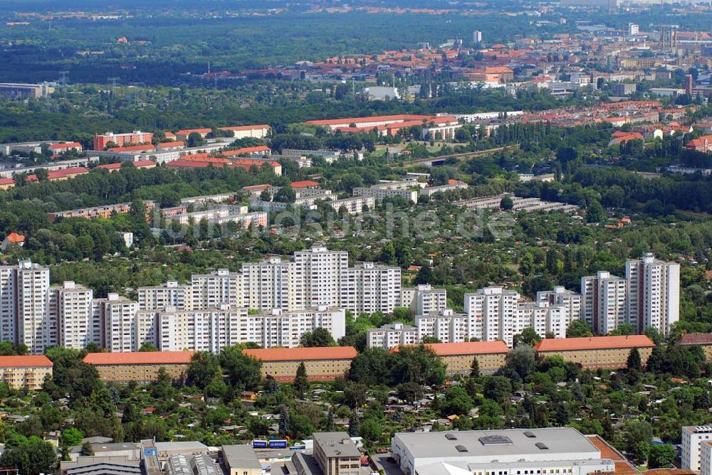 Luftaufnahme Berlin - Dammwegsiedlung in Berlin - Neukölln