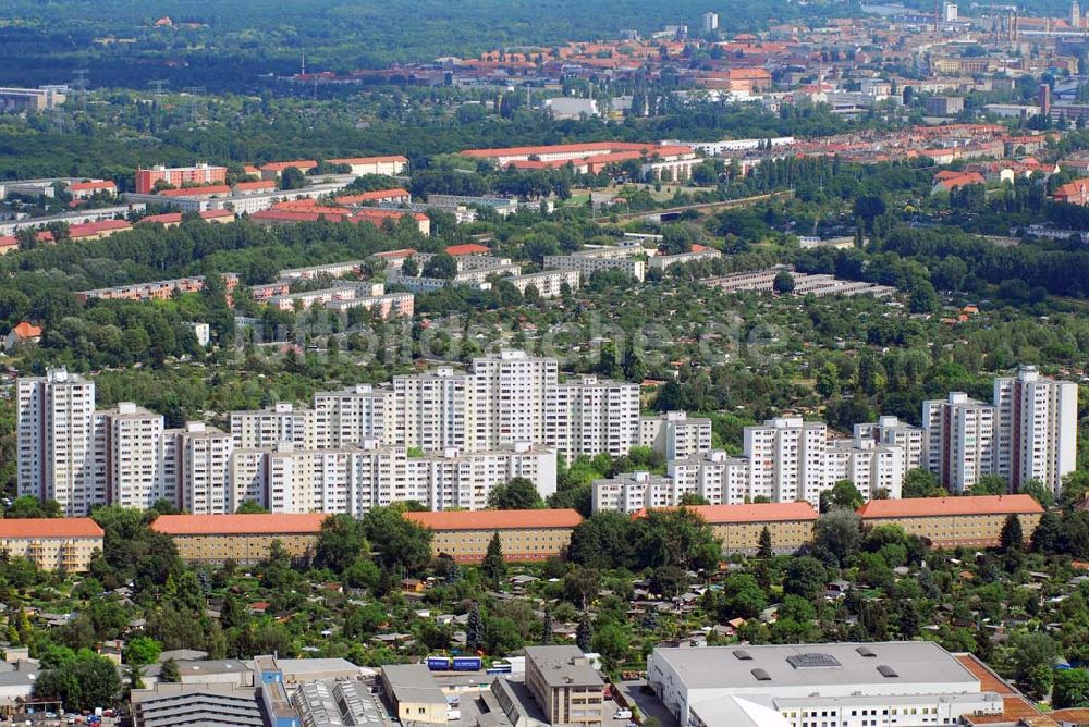 Berlin von oben - Dammwegsiedlung in Berlin - Neukölln