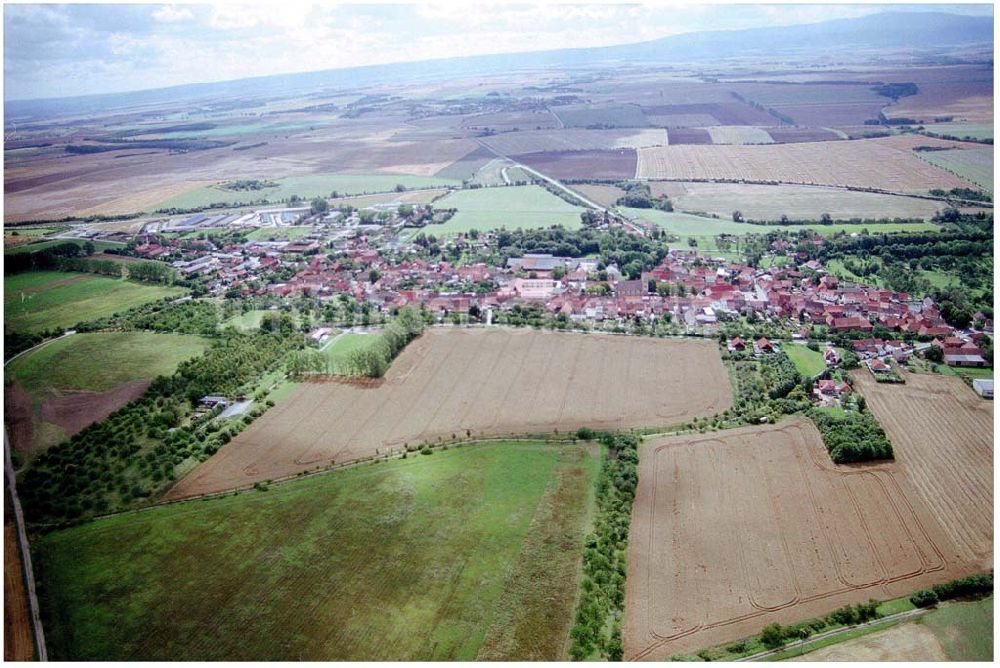 Dardesheim von oben - Dardesheim