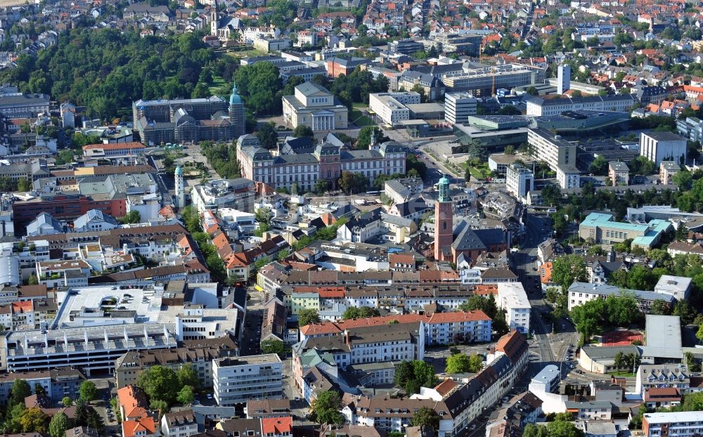 Luftbild Darmstadt - Darmstadt im Bundesland Hessen