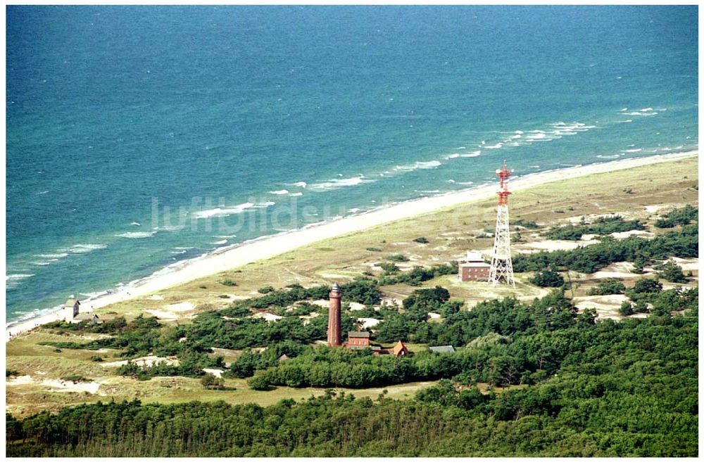 Luftaufnahme Darßer Ort - Darsser Leuchturm