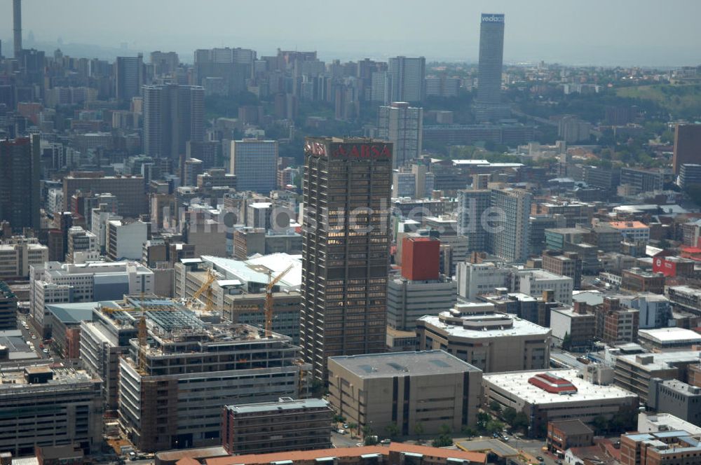 JOHANNESBURG von oben - Das Absa Building in Johannesburg