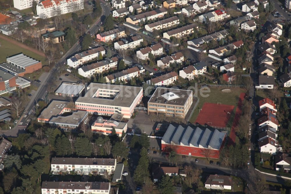 Luftaufnahme Heusenstamm - Das Adolf Reichwein Gymnasium in Heusenstamm im Bundesland Hessen