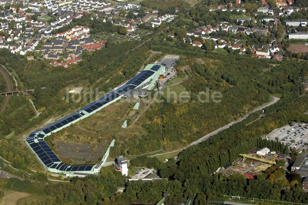 Bottrop von oben - Das Alpincenter Botropp in Nordrhein-Westfalen