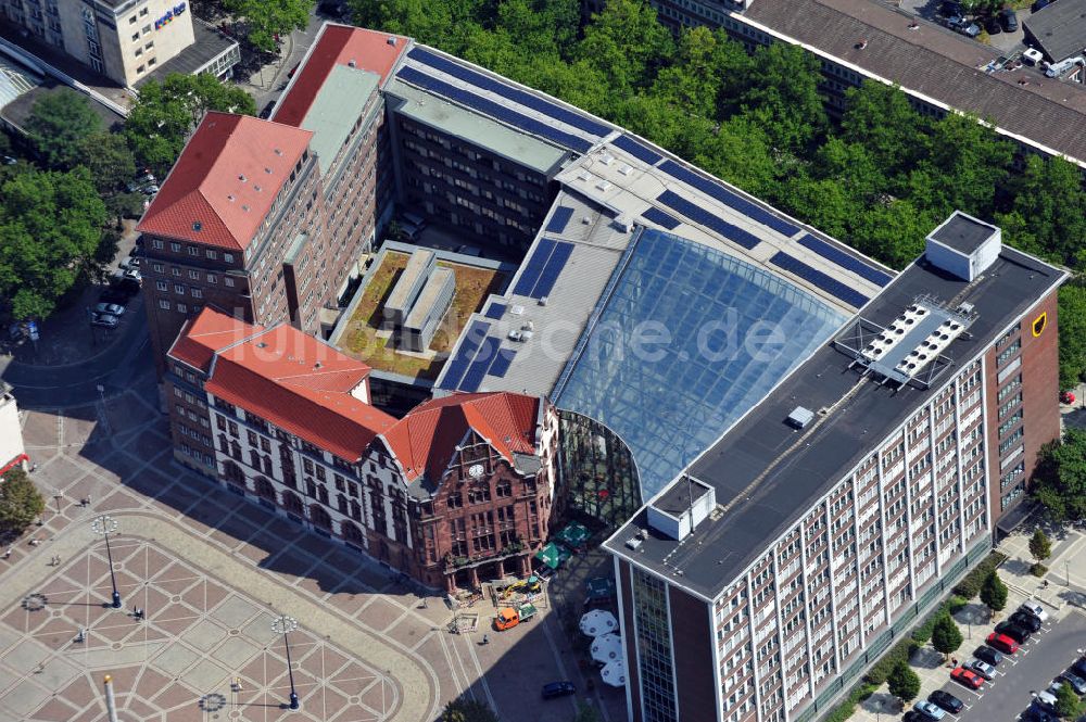 Luftaufnahme Dortmund - Das Alte und das Neue Stadthaus in Dortmund in Nordrhein-Westfalen