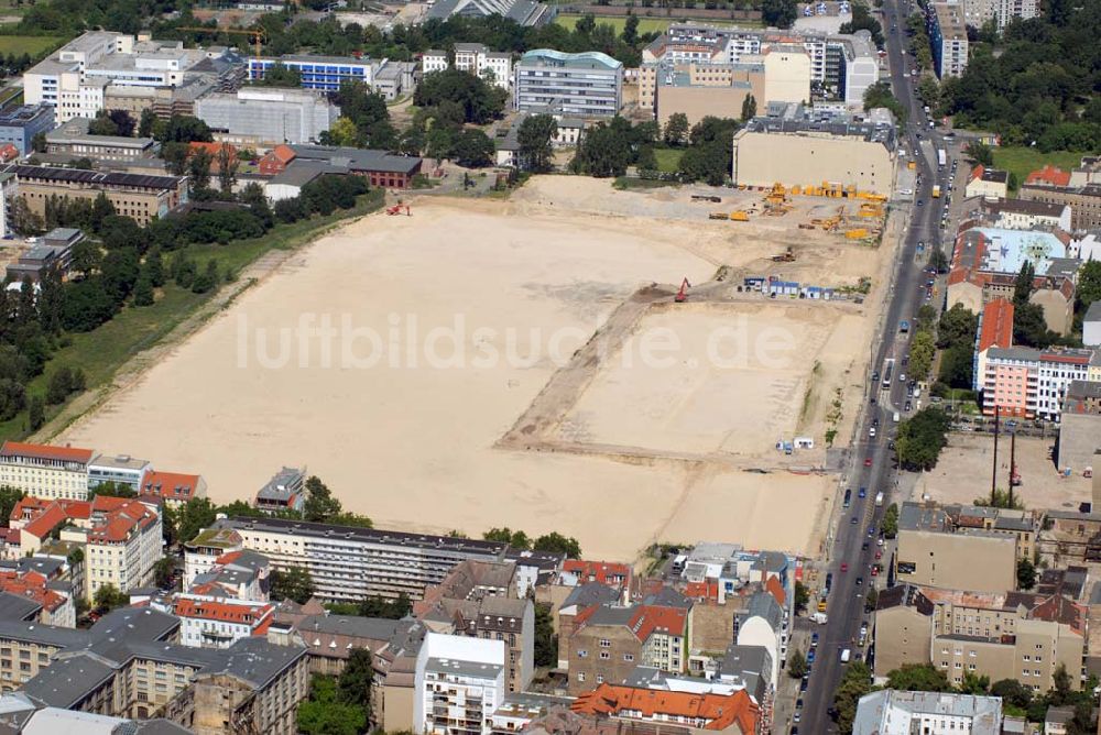 Berlin von oben - Das Baugelände für den Neubau der BND-Zentrale