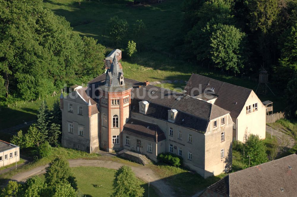 Luftaufnahme Ankershagen - Das Gutshaus Ankershagen