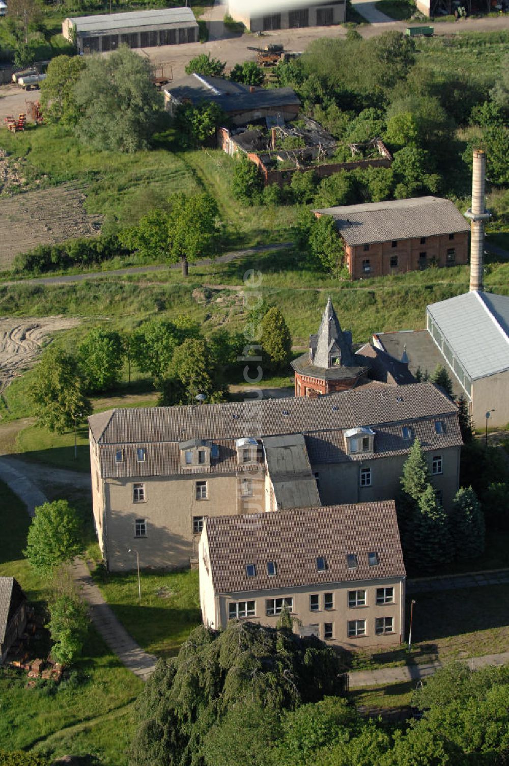 Luftbild Ankershagen - Das Gutshaus Ankershagen