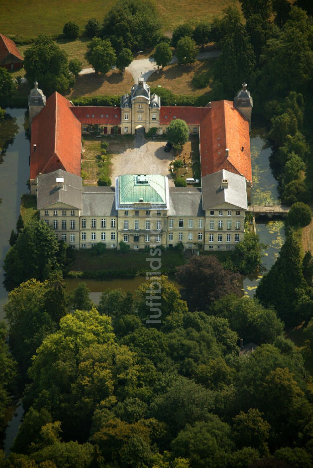 Havixbeck aus der Vogelperspektive: Das Haus Stapel bei Havixbeck