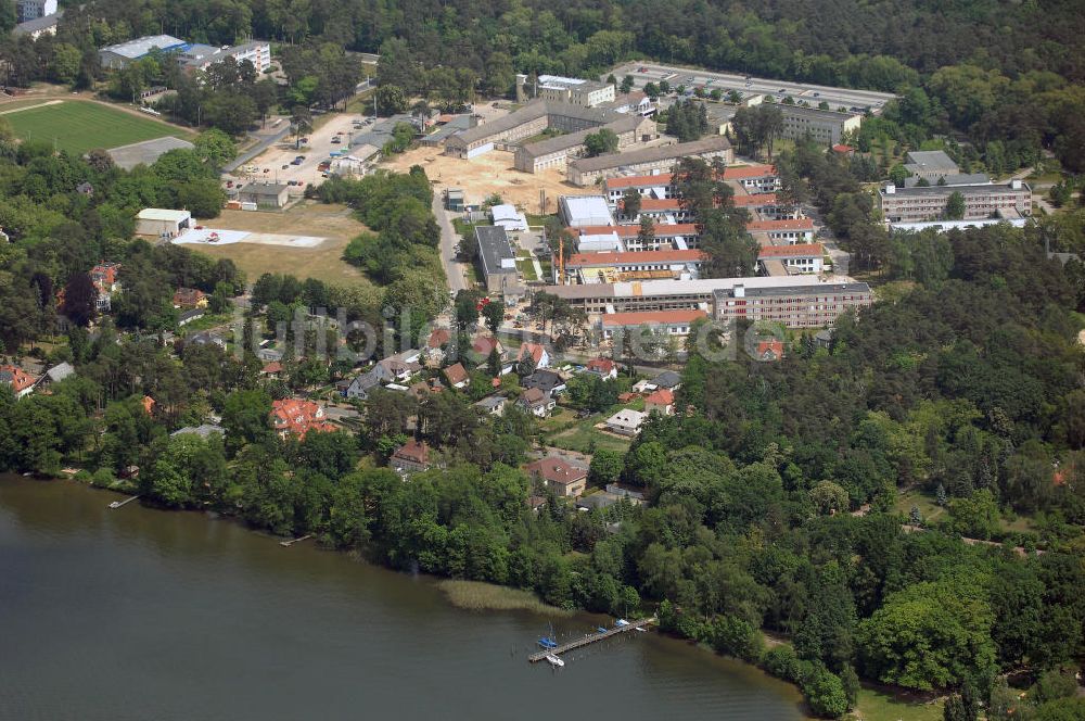 Luftbild Bad Saarow - Das HELIOS Klinikum Bad Saarow