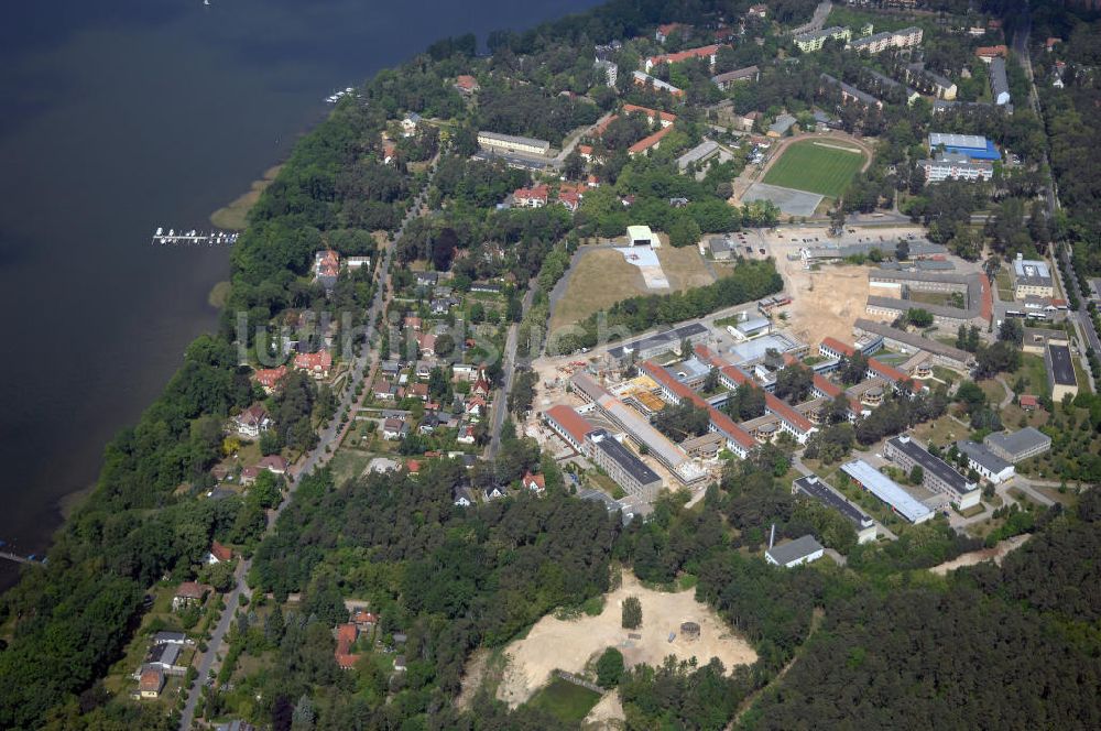 Luftbild Bad Saarow - Das HELIOS Klinikum Bad Saarow