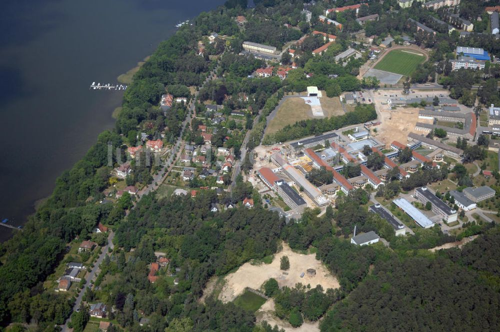 Luftaufnahme Bad Saarow - Das HELIOS Klinikum Bad Saarow