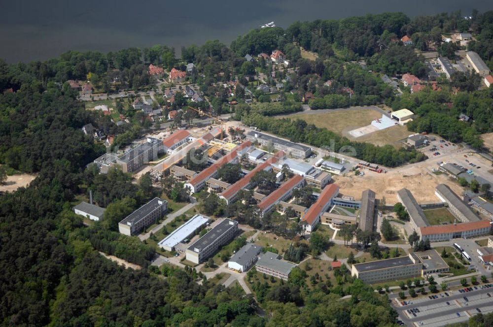 Bad Saarow von oben - Das HELIOS Klinikum Bad Saarow