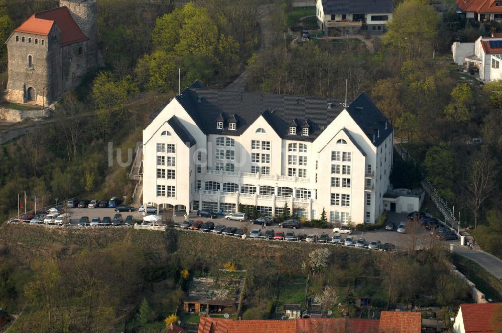Luftaufnahme Bad Frankenhausen - Das Hotel Residenz in Bad Frankenhausen