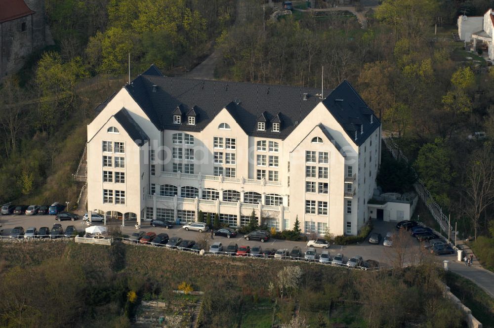 Bad Frankenhausen von oben - Das Hotel Residenz in Bad Frankenhausen/Kyffhäuser