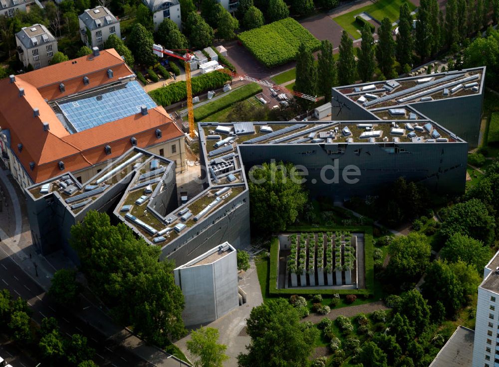 Luftbild Berlin - Das Jüdische Museum in Berlin