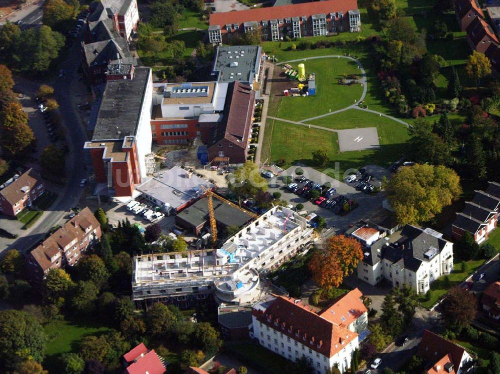 Luftbild Varel - Das St. Johannes-Hospital in Varel