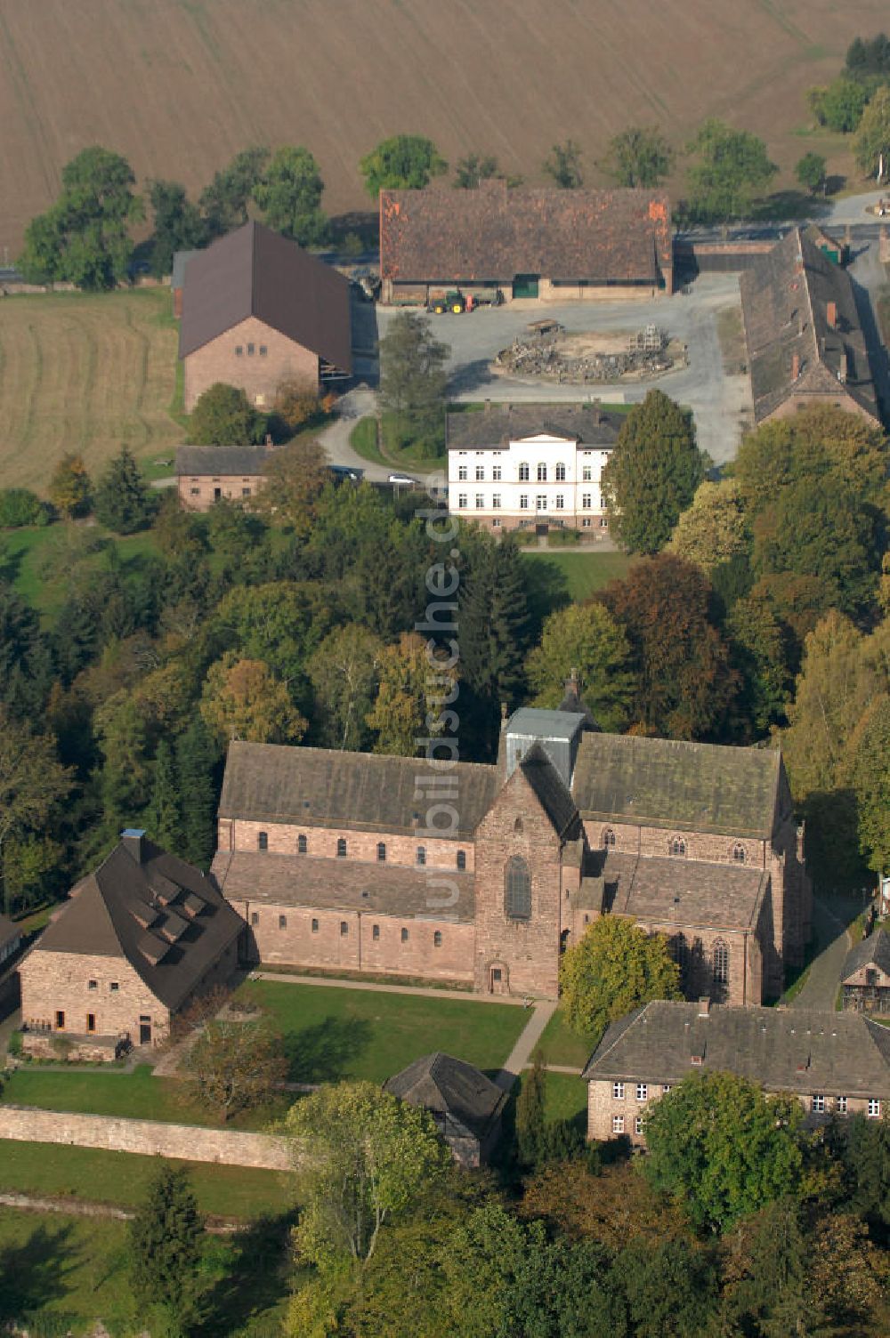 Luftaufnahme Amelungsborn - Das Kloster Amelungsborn in Niedersachsen