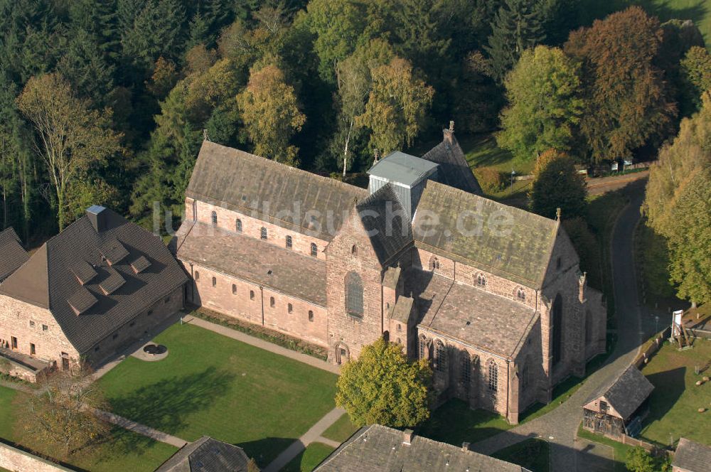 Amelungsborn aus der Vogelperspektive: Das Kloster Amelungsborn in Niedersachsen