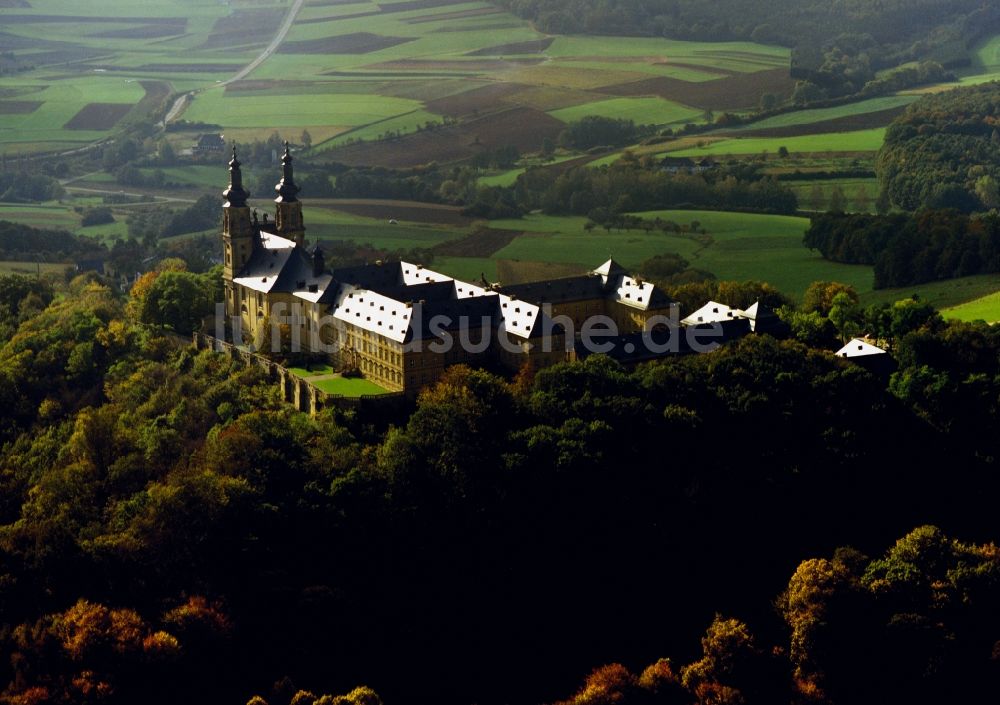 Luftbild Bad Staffelstein - Das Kloster Banz bei Bad Staffelstein im Bundesland Bayern