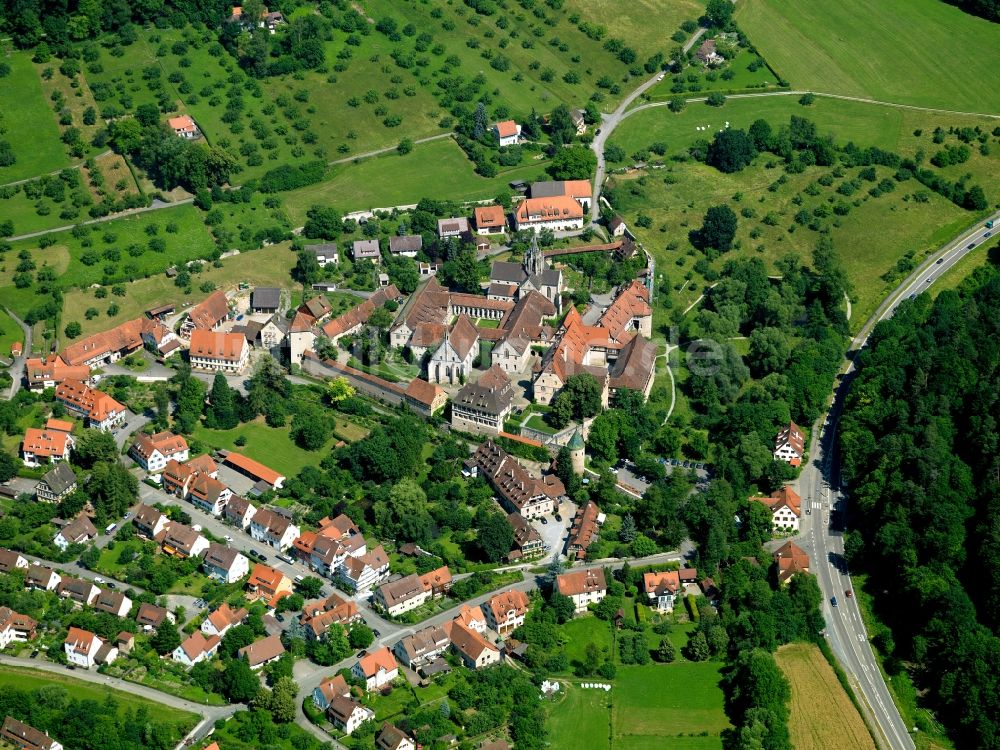 Tübingen aus der Vogelperspektive: Das Kloster Bebenhausen in Thübingen im Bundesland Baden-Württemberg