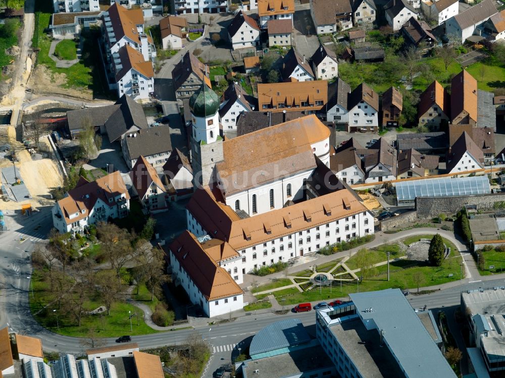 Luftaufnahme Ehingen - Das Kloster in Ehingen ist ein ehemaliges Franziskanerkloster