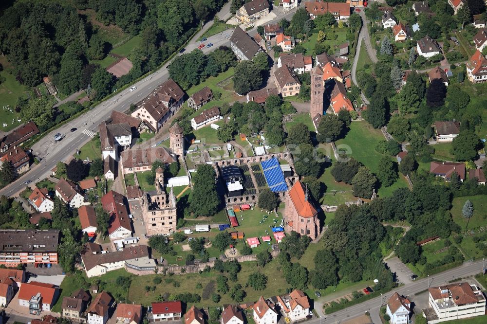 Luftaufnahme Hirsau - Das Kloster Hirsau im Bundesland Baden-Württemberg