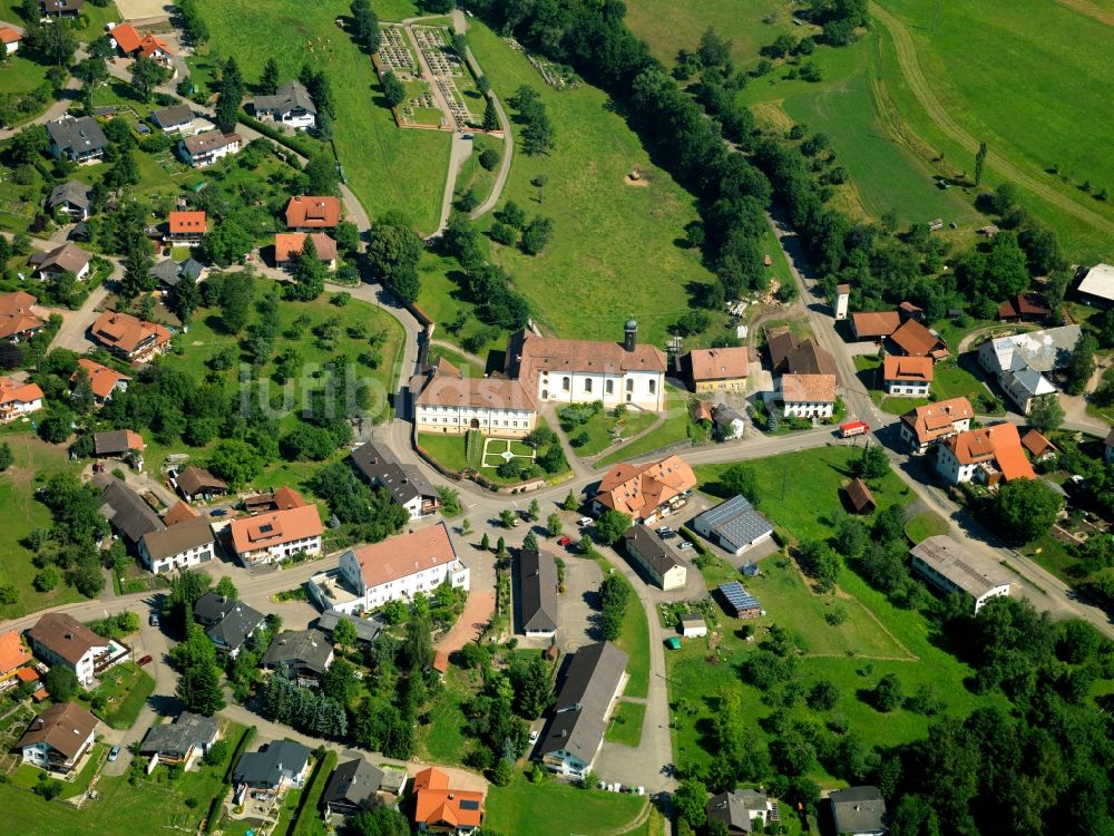 Luftbild Ühlingen-Birkendorf - Das Kloster Riedern am Wald in Ühlingen-Birkendorf im Bundesland Baden-Württemberg