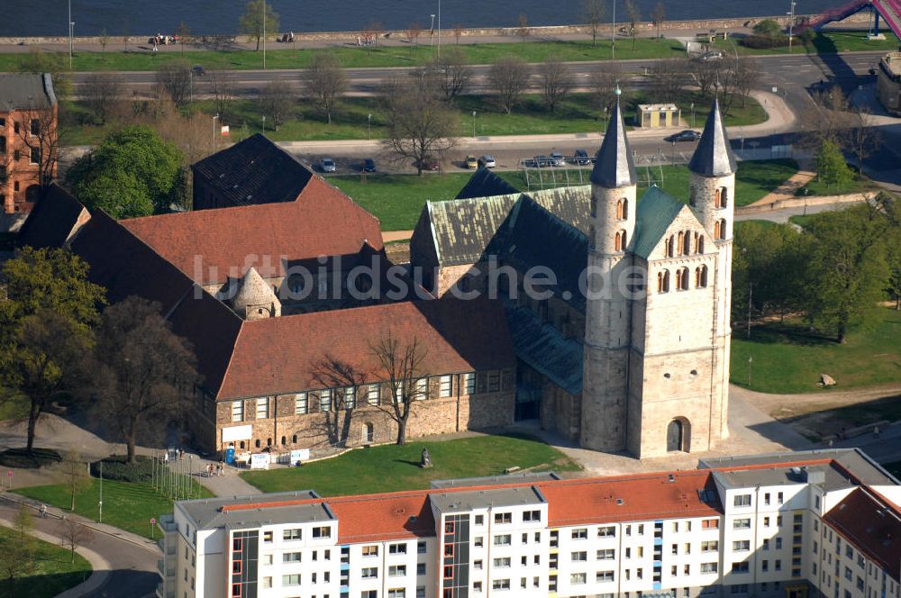 Luftbild Magdeburg - Das Kloster Unser Lieben Frauen in Magdeburg