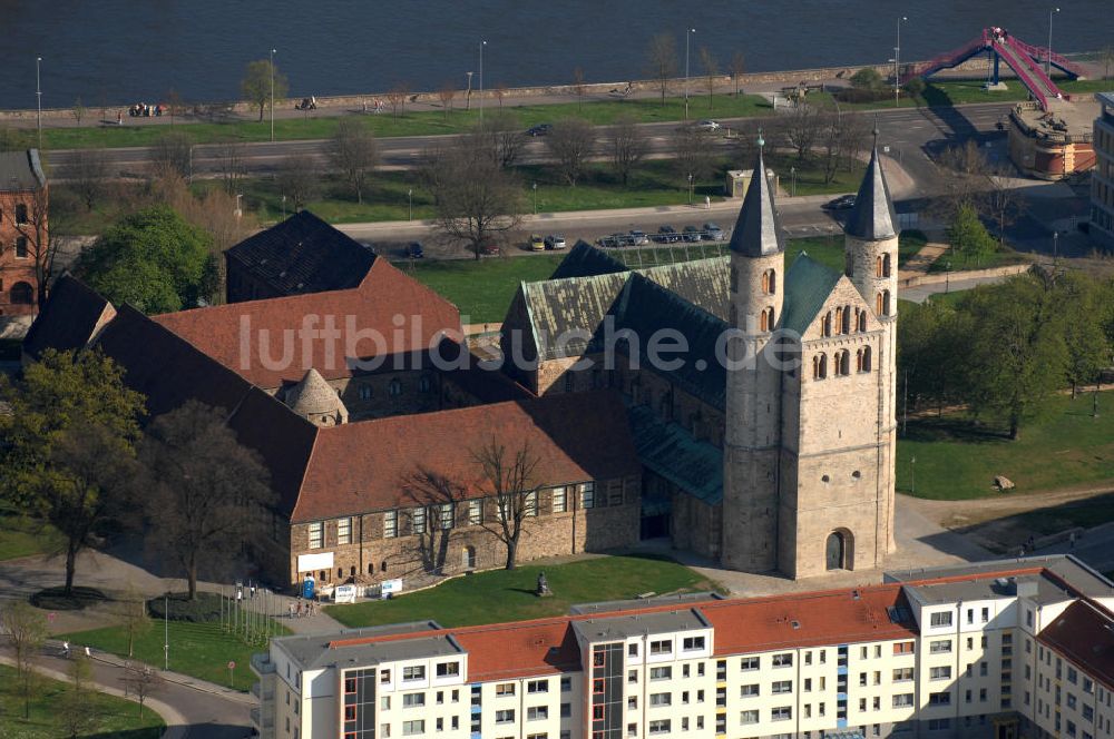 Luftaufnahme Magdeburg - Das Kloster Unser Lieben Frauen in Magdeburg