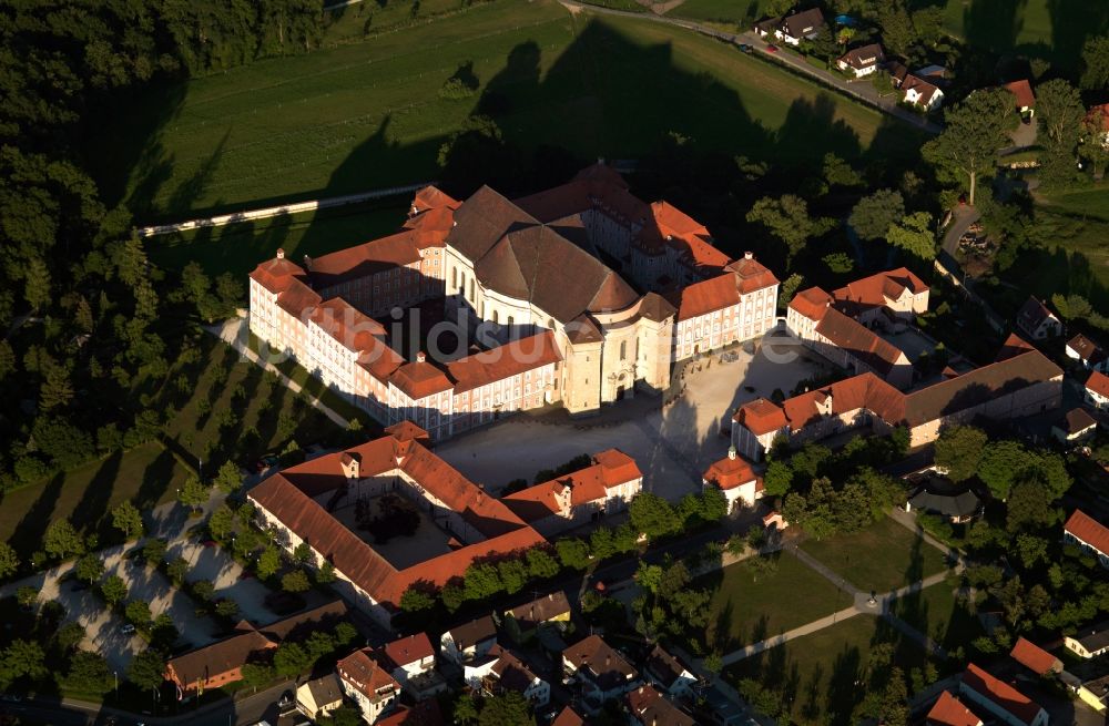 Ulm aus der Vogelperspektive: Das Kloster Wiblingen in Ulm im Bundesland Baden-Württemberg