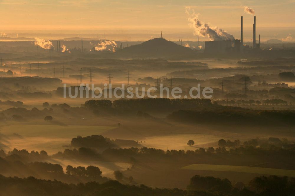 Dorsten aus der Vogelperspektive: Das Kraftwerk Schloven in Dorsten