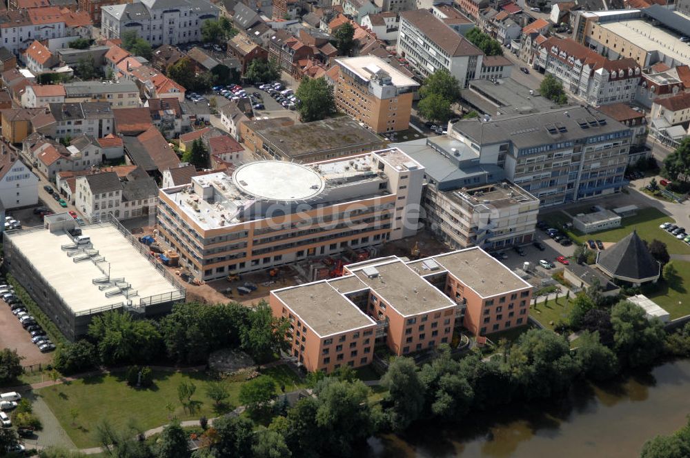 Bad Kreuznach von oben - Das Krankenhaus St. Marienwörth in Bad Kreuznach