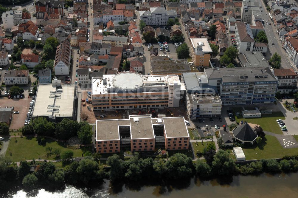 Luftbild Bad Kreuznach - Das Krankenhaus St. Marienwörth in Bad Kreuznach