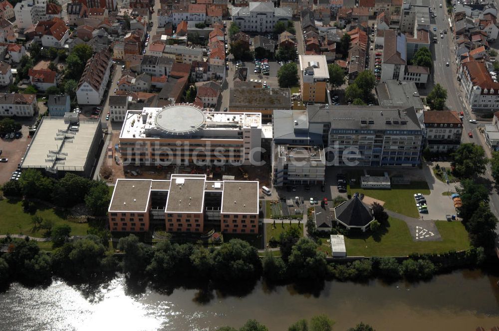 Bad Kreuznach von oben - Das Krankenhaus St. Marienwörth in Bad Kreuznach