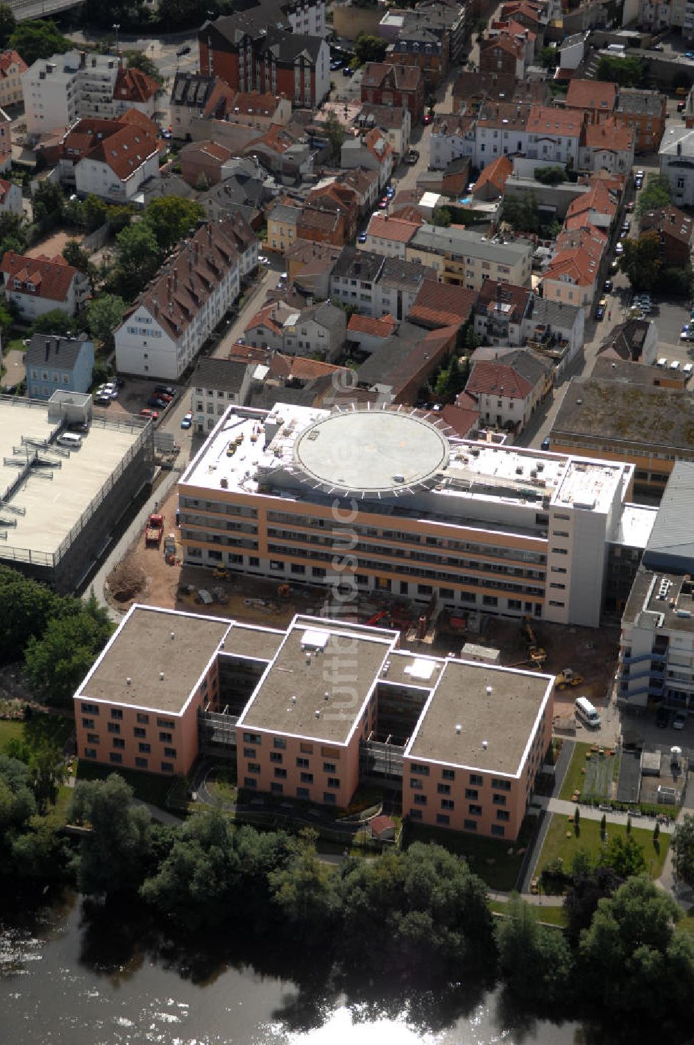 Bad Kreuznach aus der Vogelperspektive: Das Krankenhaus St. Marienwörth in Bad Kreuznach