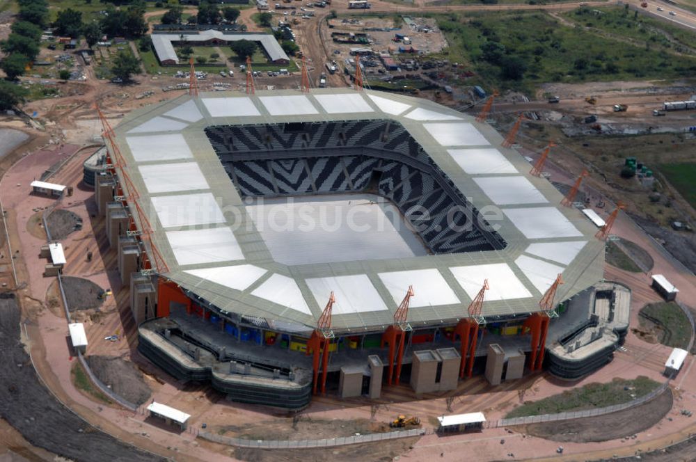 Nelspruit aus der Vogelperspektive: Das Mbombela-Stadion in Nelspruit in Südafrika - View of the Mbombela-Stadion in Nelspruit in South Africa