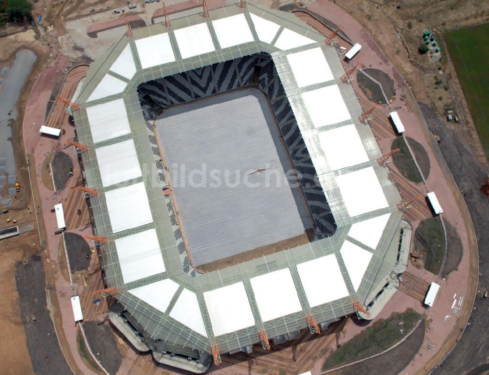 Luftaufnahme Nelspruit - Das Mbombela-Stadion in Nelspruit in Südafrika - View of the Mbombela-Stadion in Nelspruit in South Africa