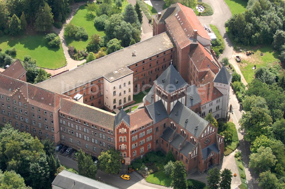 Sankt Wendel von oben - Das Missionshaus in Sankt Wendel