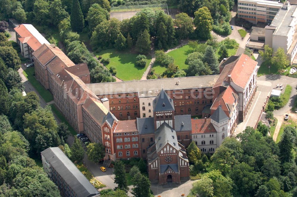 Luftaufnahme Sankt Wendel - Das Missionshaus in Sankt Wendel