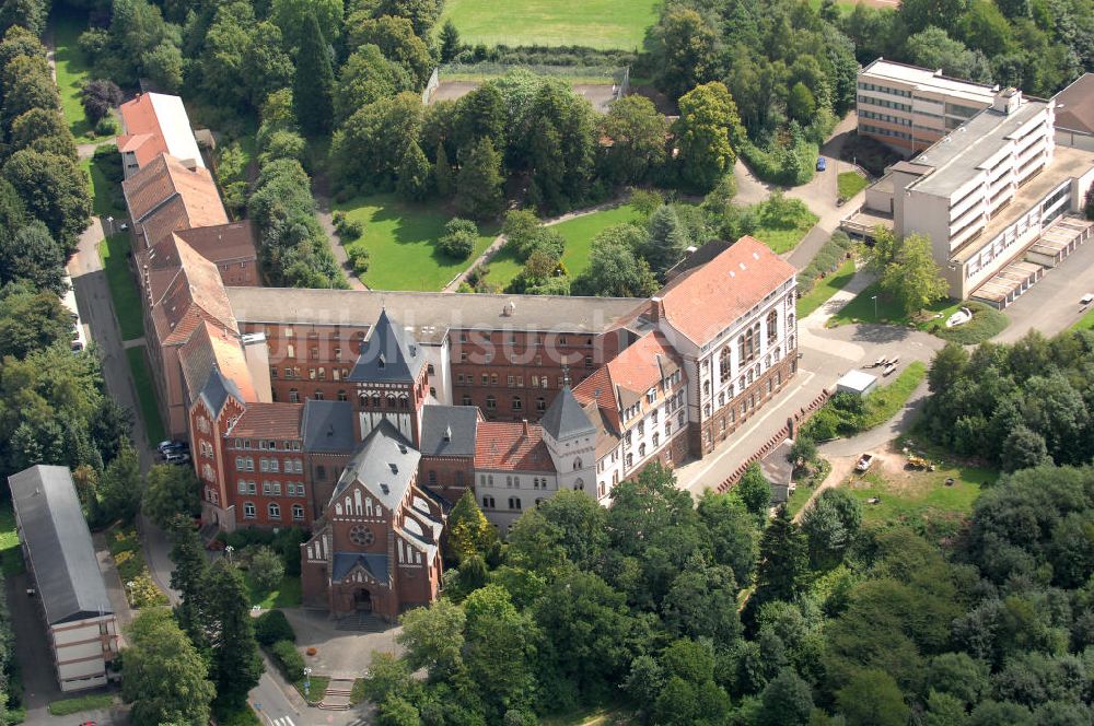 Sankt Wendel aus der Vogelperspektive: Das Missionshaus in Sankt Wendel