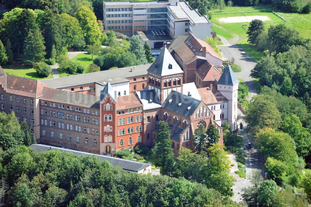 Sankt Wendel von oben - Das Missionshaus in Sankt Wendel