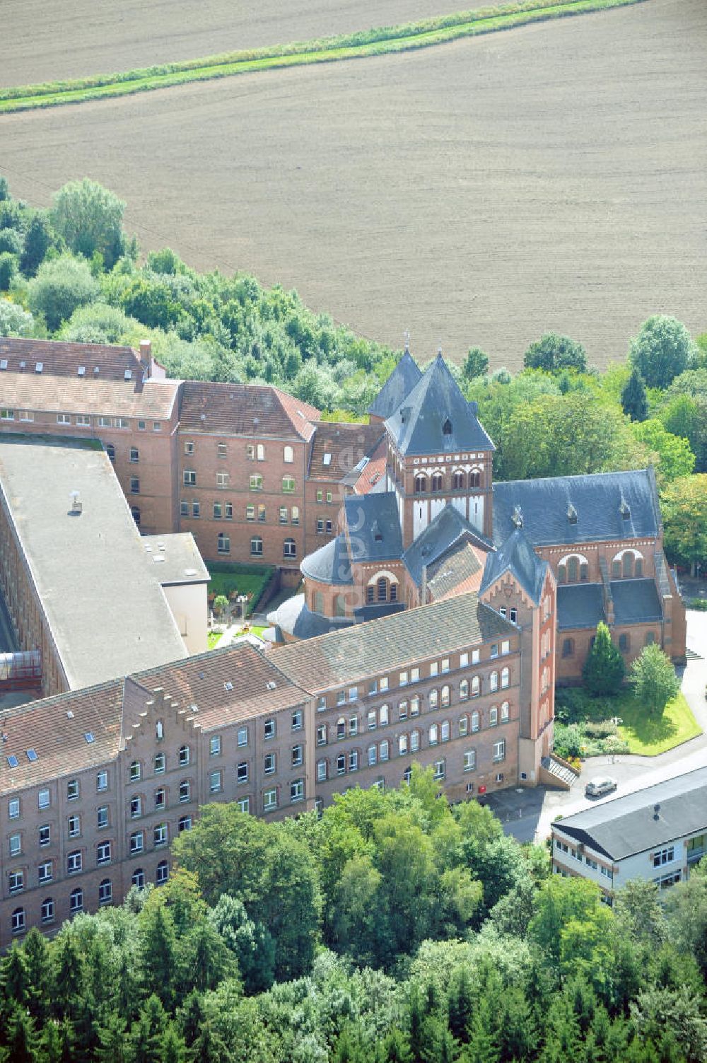 Sankt Wendel aus der Vogelperspektive: Das Missionshaus in Sankt Wendel